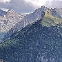 Marmolada seen from near the Rifugio Sassolungo